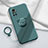 Coque Ultra Fine Silicone Souple Housse Etui avec Support Bague Anneau Aimante Magnetique A02 pour Huawei Nova 8 5G Petit