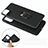 Coque Ultra Fine Silicone Souple Housse Etui avec Support Bague Anneau Aimante Magnetique A02 pour Samsung Galaxy A51 5G Petit