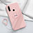 Coque Ultra Fine Silicone Souple Housse Etui avec Support Bague Anneau Aimante Magnetique A03 pour Oppo A8 Rose