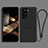 Coque Ultra Fine Silicone Souple Housse Etui avec Support Bague Anneau Aimante Magnetique A04 pour Samsung Galaxy S24 Plus 5G Noir