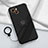 Coque Ultra Fine Silicone Souple Housse Etui avec Support Bague Anneau Aimante Magnetique A06 pour Apple iPhone 13 Petit