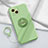 Coque Ultra Fine Silicone Souple Housse Etui avec Support Bague Anneau Aimante Magnetique A06 pour Apple iPhone 13 Petit