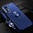 Coque Ultra Fine Silicone Souple Housse Etui avec Support Bague Anneau Aimante Magnetique A06 pour Xiaomi Mi 12S Pro 5G Bleu
