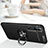 Coque Ultra Fine Silicone Souple Housse Etui avec Support Bague Anneau Aimante Magnetique D02 pour Xiaomi Mi Note 10 Pro Petit