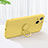 Coque Ultra Fine Silicone Souple Housse Etui avec Support Bague Anneau Aimante Magnetique G02 pour Apple iPhone 14 Petit