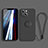 Coque Ultra Fine Silicone Souple Housse Etui avec Support Bague Anneau Aimante Magnetique G02 pour Apple iPhone 14 Plus Noir