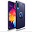 Coque Ultra Fine Silicone Souple Housse Etui avec Support Bague Anneau Aimante Magnetique JM1 pour Samsung Galaxy A50 Petit