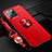 Coque Ultra Fine Silicone Souple Housse Etui avec Support Bague Anneau Aimante Magnetique pour Apple iPhone 13 Pro Petit