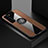 Coque Ultra Fine Silicone Souple Housse Etui avec Support Bague Anneau Aimante Magnetique pour Huawei P40 Lite 5G Marron