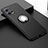 Coque Ultra Fine Silicone Souple Housse Etui avec Support Bague Anneau Aimante Magnetique pour Motorola Moto Edge 30 Fusion 5G Noir