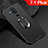 Coque Ultra Fine Silicone Souple Housse Etui avec Support Bague Anneau Aimante Magnetique pour Nokia 7.1 Plus Noir