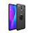 Coque Ultra Fine Silicone Souple Housse Etui avec Support Bague Anneau Aimante Magnetique pour OnePlus 7 Noir