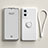 Coque Ultra Fine Silicone Souple Housse Etui avec Support Bague Anneau Aimante Magnetique pour OnePlus Nord N20 5G Blanc