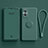 Coque Ultra Fine Silicone Souple Housse Etui avec Support Bague Anneau Aimante Magnetique pour OnePlus Nord N20 5G Vert Nuit