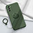 Coque Ultra Fine Silicone Souple Housse Etui avec Support Bague Anneau Aimante Magnetique pour Oppo A53s 5G Petit