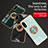 Coque Ultra Fine Silicone Souple Housse Etui avec Support Bague Anneau Aimante Magnetique pour Sony Xperia Ace II Petit