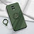 Coque Ultra Fine Silicone Souple Housse Etui avec Support Bague Anneau Aimante Magnetique pour Xiaomi Redmi 10X 5G Vert