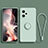 Coque Ultra Fine Silicone Souple Housse Etui avec Support Bague Anneau Aimante Magnetique pour Xiaomi Redmi Note 12 5G Pastel Vert