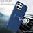 Coque Ultra Fine Silicone Souple Housse Etui avec Support Bague Anneau Aimante Magnetique QW1 pour Huawei Honor X8 4G Petit