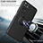 Coque Ultra Fine Silicone Souple Housse Etui avec Support Bague Anneau Aimante Magnetique QW1 pour Xiaomi Redmi Note 11S 4G Petit