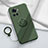 Coque Ultra Fine Silicone Souple Housse Etui avec Support Bague Anneau Aimante Magnetique S01 pour OnePlus 10R 5G Petit