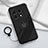 Coque Ultra Fine Silicone Souple Housse Etui avec Support Bague Anneau Aimante Magnetique S01 pour OnePlus 11R 5G Noir