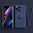 Coque Ultra Fine Silicone Souple Housse Etui avec Support Bague Anneau Aimante Magnetique S01 pour Oppo Find X3 Pro 5G Petit