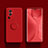 Coque Ultra Fine Silicone Souple Housse Etui avec Support Bague Anneau Aimante Magnetique S01 pour Oppo Reno10 Pro+ Plus 5G Rouge