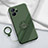 Coque Ultra Fine Silicone Souple Housse Etui avec Support Bague Anneau Aimante Magnetique S01 pour Realme 10 5G Petit