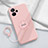 Coque Ultra Fine Silicone Souple Housse Etui avec Support Bague Anneau Aimante Magnetique S01 pour Realme 10 5G Rose