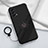 Coque Ultra Fine Silicone Souple Housse Etui avec Support Bague Anneau Aimante Magnetique S01 pour Realme GT Master 5G Petit