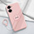 Coque Ultra Fine Silicone Souple Housse Etui avec Support Bague Anneau Aimante Magnetique S01 pour Realme V20 5G Petit