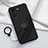 Coque Ultra Fine Silicone Souple Housse Etui avec Support Bague Anneau Aimante Magnetique S01 pour Vivo iQOO 10 Pro 5G Petit