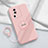 Coque Ultra Fine Silicone Souple Housse Etui avec Support Bague Anneau Aimante Magnetique S01 pour Vivo iQOO Neo7 5G Petit