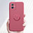 Coque Ultra Fine Silicone Souple Housse Etui avec Support Bague Anneau Aimante Magnetique S01 pour Vivo iQOO Z6 5G Petit