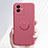 Coque Ultra Fine Silicone Souple Housse Etui avec Support Bague Anneau Aimante Magnetique S01 pour Vivo iQOO Z6x Petit