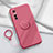 Coque Ultra Fine Silicone Souple Housse Etui avec Support Bague Anneau Aimante Magnetique S01 pour Vivo Y73s 5G Petit