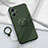 Coque Ultra Fine Silicone Souple Housse Etui avec Support Bague Anneau Aimante Magnetique S01 pour Xiaomi Poco M6 Pro 5G Petit