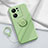 Coque Ultra Fine Silicone Souple Housse Etui avec Support Bague Anneau Aimante Magnetique S01 pour Xiaomi Redmi K60 Ultra 5G Pastel Vert