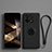 Coque Ultra Fine Silicone Souple Housse Etui avec Support Bague Anneau Aimante Magnetique S01 pour Xiaomi Redmi K70 5G Noir