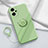 Coque Ultra Fine Silicone Souple Housse Etui avec Support Bague Anneau Aimante Magnetique S01 pour Xiaomi Redmi Note 12 Turbo 5G Pastel Vert