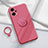 Coque Ultra Fine Silicone Souple Housse Etui avec Support Bague Anneau Aimante Magnetique S01 pour Xiaomi Redmi Note 12 Turbo 5G Petit