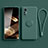 Coque Ultra Fine Silicone Souple Housse Etui avec Support Bague Anneau Aimante Magnetique S01 pour Xiaomi Redmi Note 12S Vert