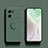 Coque Ultra Fine Silicone Souple Housse Etui avec Support Bague Anneau Aimante Magnetique S02 pour Oppo K10 5G Vert Nuit