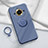 Coque Ultra Fine Silicone Souple Housse Etui avec Support Bague Anneau Aimante Magnetique S02 pour Realme 11 Pro+ Plus 5G Petit