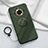 Coque Ultra Fine Silicone Souple Housse Etui avec Support Bague Anneau Aimante Magnetique S02 pour Realme Narzo 60 5G Petit