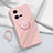 Coque Ultra Fine Silicone Souple Housse Etui avec Support Bague Anneau Aimante Magnetique S02 pour Vivo iQOO 10 Pro 5G Petit