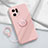 Coque Ultra Fine Silicone Souple Housse Etui avec Support Bague Anneau Aimante Magnetique S03 pour Oppo Find X5 Pro 5G Petit