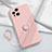 Coque Ultra Fine Silicone Souple Housse Etui avec Support Bague Anneau Aimante Magnetique S04 pour Oppo Find X3 5G Petit