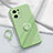 Coque Ultra Fine Silicone Souple Housse Etui avec Support Bague Anneau Aimante Magnetique S04 pour Oppo Find X5 5G Pastel Vert